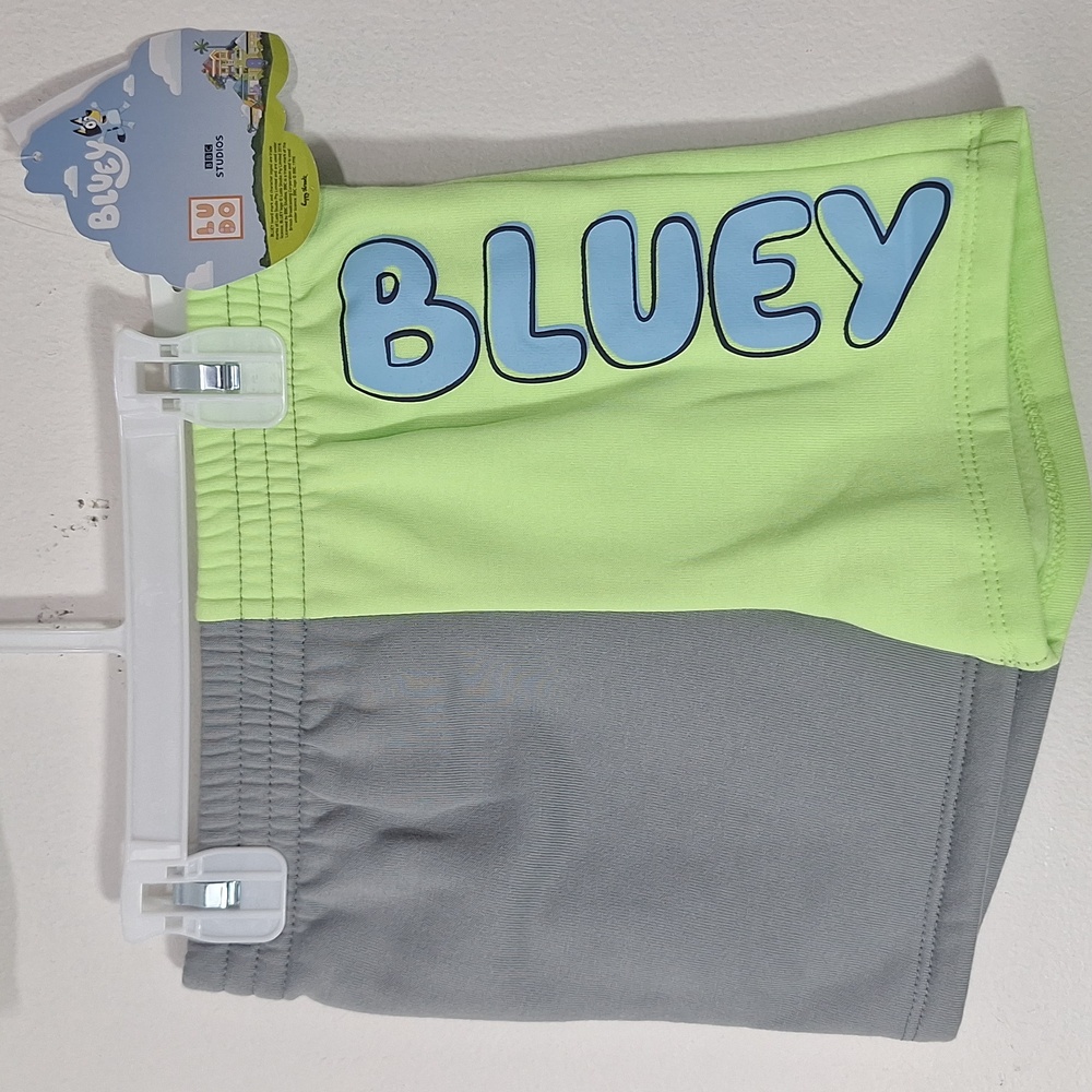Kids Bluey Cartoon Tank Top and Shorts Summer Set Size 4T - Picture 4 of 8